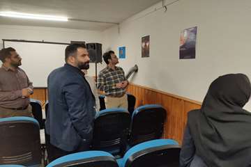 برپایی نمایشگاه هفته پدافند غیرعامل در مرکز بهداشت رشت